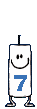 7 Smiley – Geburtstags Kerzen